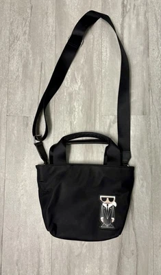 KARL LAGERFELD PARIS Amour Nylon Crossbody Bag. Rare. Excellent Condition. - Image 1 of 4