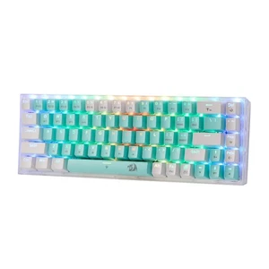 K631 PRO WT 65% 3-Mode Wireless RGB Gaming Keyboard, 68 Keys Hot-Swappable Co... - Picture 1 of 9