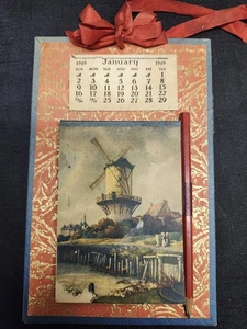 Vintage Kalender 1949 Ganzjahr + Notizblock mit Bleistift !!! - Bild 1 von 6