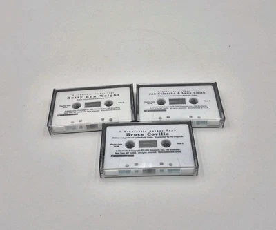 Vintage Scholastic Biography Author Cassette Tapes Lot Of 3 New Children's Books - Image 1 of 4