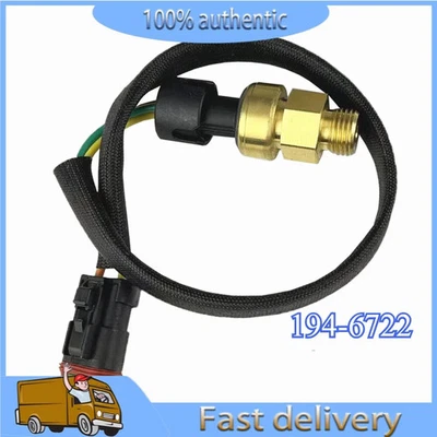 Interruptor sensor de presión de alta resistencia para caterpillar CAT Dozer C12 C15 C27 194-6722 Foto 1 de 4