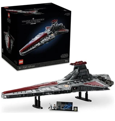 LEGO Star Wars: Venator-Class Republic Attack Cruiser (75367) SELLADO NUEVO - Imagen 1 de 2