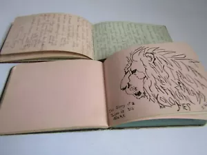 2 1920's Autograph/Memento Books With Verses, Poems & Some Drawings - Picture 1 of 5