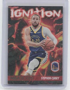 2023-24 Hoops #4 Stephen Curry Ignition Holo - Picture 1 of 2