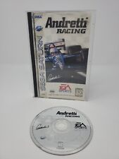 Andretti Racing (Sega Saturn, 1996) CIb Complete with Manual 