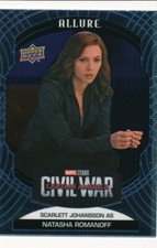 #46 SCARLETT JOHANSSON BLACK WIDOW 2022 Upper Deck Marvel Allure AVENGERS