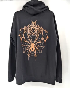 JEFFREE STAR Sweatshirt Men's M Exclusive Halloween Black Widow Spider Hoodie - Picture 1 of 12