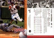 Tommy Whiteman Signed 2005 MultiAd Round Rock Express #35 Card Auto