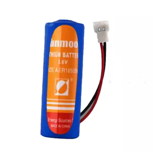 ER18505M 3.6V 3200mAh Battery with 51005 White Plug for Electric Meter Brand New - Picture 1 of 3