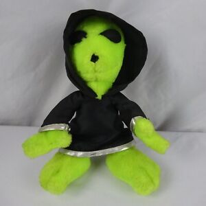 Nanco Believe the Alien Green Spaceman with Black Hood 10" Plush