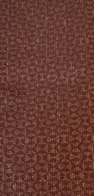 Brown Upholstery Textured Tweed Fabric Remnant 55" x 47" - Image 1 of 2
