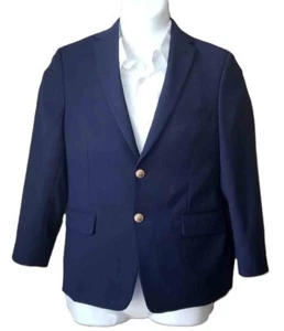 Michael Kors Navy Blue Blazer Wool Blend Boy's Size 14R - Picture 1 of 3