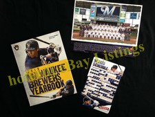 Milwaukee Brewers Baseball Official Yearbook 2019 Program + Schedule + Roster