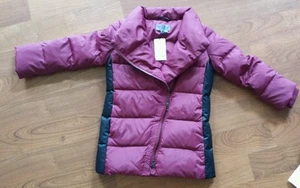 Vince. Girl Leather Trim Down Puffer Coat Size 5 USA $354 NWT - Picture 1 of 8