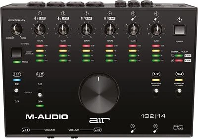 M-Audio Air 192 14 High Quality Audio Interface/MIDI NEW - Image 1 of 3