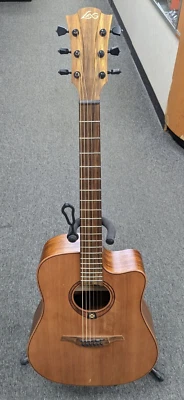 Guitarra eléctrica acústica LAG T170DCE Tramontane Dreadnought Cutaway Foto 1 de 4