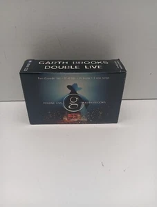 GARTH BROOKS Double LIVE 2 Cassette Tapes 1998 Capitol Tested Complete - Imagen 1 de 3