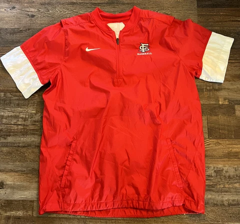 2022 Fresno State Bulldogs Nike Game Used Baseball Jersey Jacket #43 XL Cover