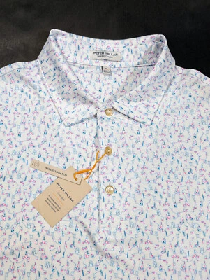 Camiseta polo Peter Millar Summer Comfort Spirit Guide Performance talla L Foto 1 de 4