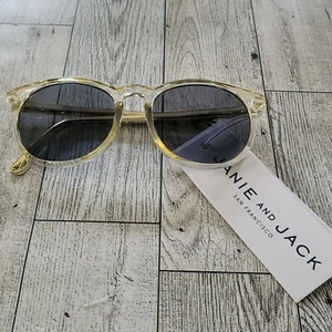 Janie and Jack Translucent Gold Kids Sunglasses, Sunnies, Kids Sunnies, - Picture 1 of 2