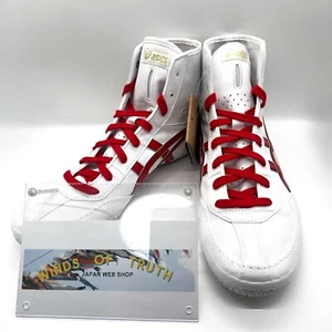 Asics Ringerschuhe 1083A001 EX-EO Special Order weiß x rot silber Rand NEU - Bild 1 von 17