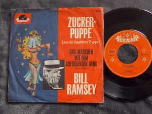 Bill Ramsey - Zuckerpuppe / Das Mädchen mit dem ... klasse German Polydor 45 - Foto 1 di 2