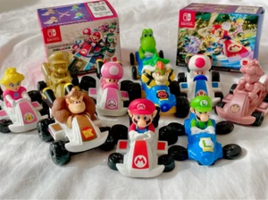 MCDONALD'S 2024 MARIO KART 8 DELUXE Toys Complete Set Of 10 Japan New - Picture 1 of 3