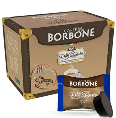 Capsule Caffè Borbone Don Carlo Miscela BLU Compatibili A Modo Mio