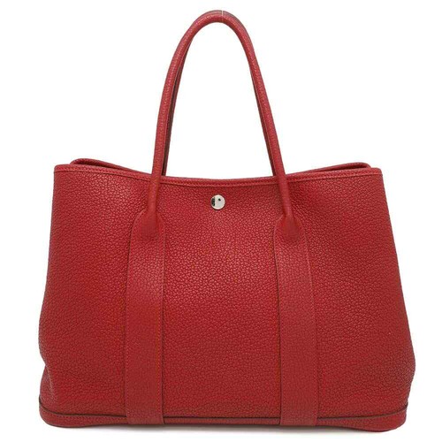 HERMÈS HERMES Garden Party Taglia PM Negonda Pelle Rouge Casaque