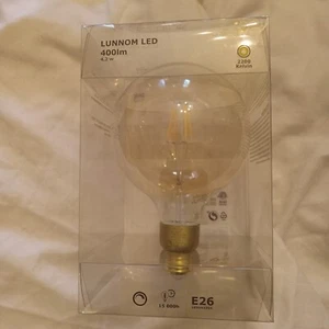 IKEA bulbs Lunnom E26 ROUND - Picture 1 of 2