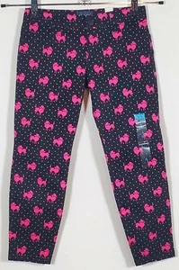 Children's Place Girls Pink Poodle Size 6 Black Pants New wilt Tags - Picture 1 of 8