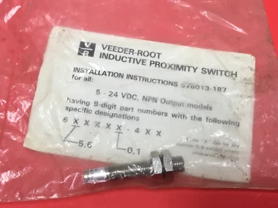 Veeder-Root - P/N: 650800-409 - Inductive Proximity Switch - NEW - Image 1 of 3