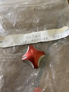 X2 Rock Shox Judy SL DH XC 75mm LONG TRAVEL Aluminum Adjuster Knob NOS Vintage - Picture 1 of 3