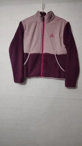 Reebok Girls Pink/Purple Fleece Teddy Bear Jacket Size 18 Used In Good Condition - Picture 1 of 5
