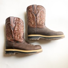 silver bull work boots