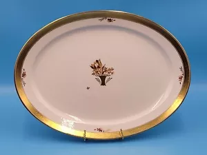 Royal Copenhagen Goldener Korb 16x11,75 Zoll Platte Dänemark Retired MCM Vintage - Bild 1 von 11