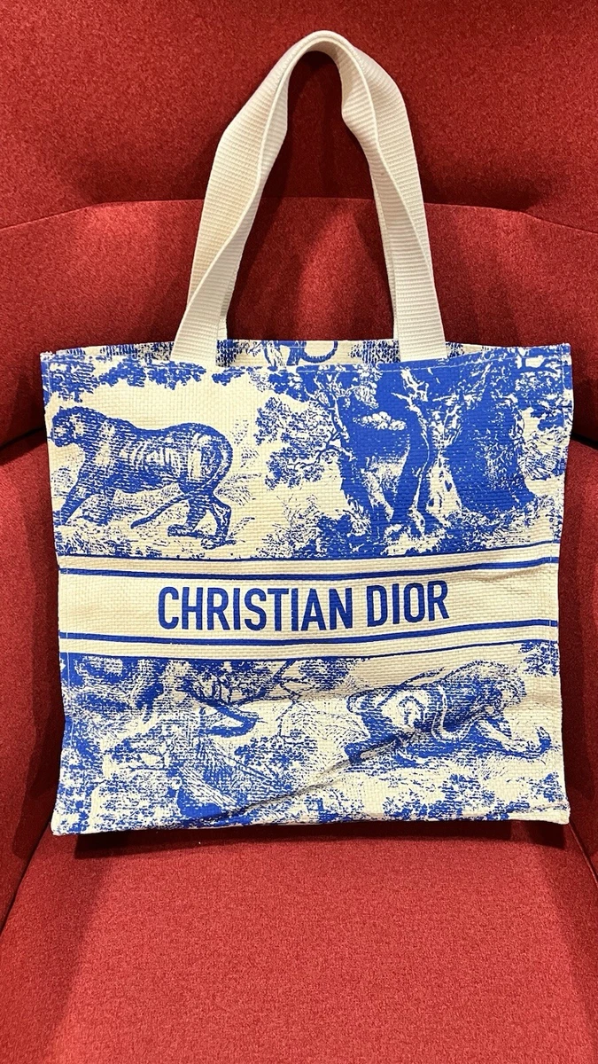Dior Blue Tote Bags & Handbags for Women for sale | eBay