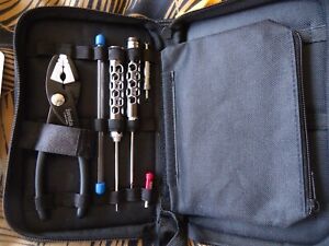 Iwata professional Airbrush maintenance tools & case