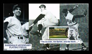 US COVER POLO GROUNDS NEW YORK CITY BASEBALL PLAYING FIELDS FDC ALL OVER BGC