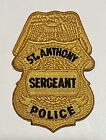 MN Minnesota St Anthony Police sheriff Sergeant patch
