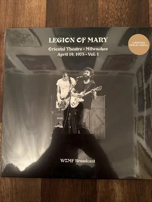 LEGION OF MARY 4-19-75 Oriental Theater Vol 1. SEALED Gold Vinyl LP Jerry Garcia - Image 1 of 2