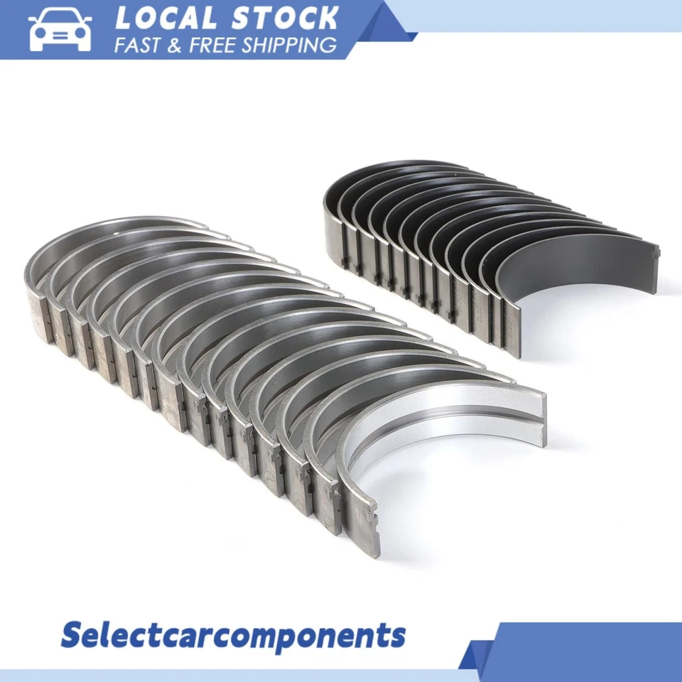 VR6 3.6L Con Rod & Crankshaft Main Bearing Set For Porsche VW Passat Audi Q7 - Изображение 1 из 4