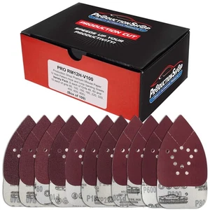 Premium 12-Hole Pattern Mouse Detail Sander 5.25" x 3.75", Oxide Brown  - Picture 1 of 1