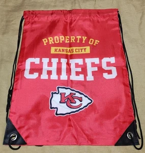 Kansas City Chiefs NFL Drawstring Backpack New Patrick Mahomes Unisex - Picture 1 of 1