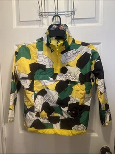 adidas X Classic Lego Half Zip Windbreaker Jacket Yellow Green Black Kids S - Picture 1 of 3