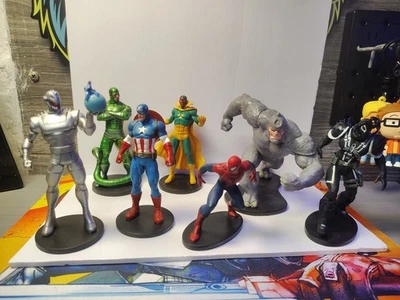 Figuras de superhéroes Disney Marvel PVC - Lote de 7  Foto 1 de 4
