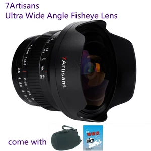 7artisans 7.5mm F3.5 Wide Angle APS-C Manual Fisheye Lens for Nikon F Camera - Picture 1 of 12