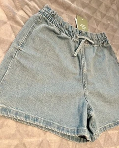 H&M Girls Denim Blue Shorts 12-13 years - Picture 1 of 7