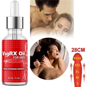 V!grx Oil Male Natural Topiocal Performance Enhancer Oil 30ml ( 1 Pack ) - Picture 1 of 5