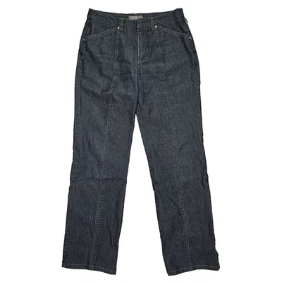 Pantalones de mujer Esprit vintage 8 pierna recta mezcla de algodón frente plano Y2K *DEFECTOS* Foto 1 de 4